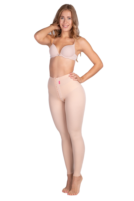 Lipoelastic TB Leggings - Compression Pants - Pull Up' Design With