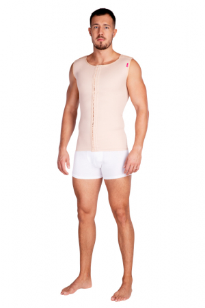 MANSottile Ion Shaping Vest,Gynecomastia Compress Tank Top