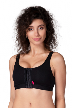 Compression bras after breast surgery 