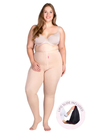 CUSTOM SIZE Crotchless post op Lipedema Lymphedema support