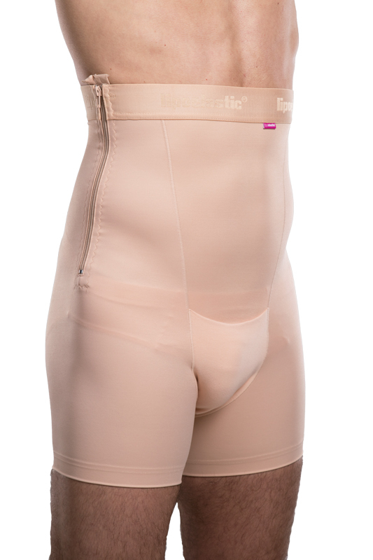 Mens Compression Bodysuit Shaper - Girdle for Gynecomastia Belly